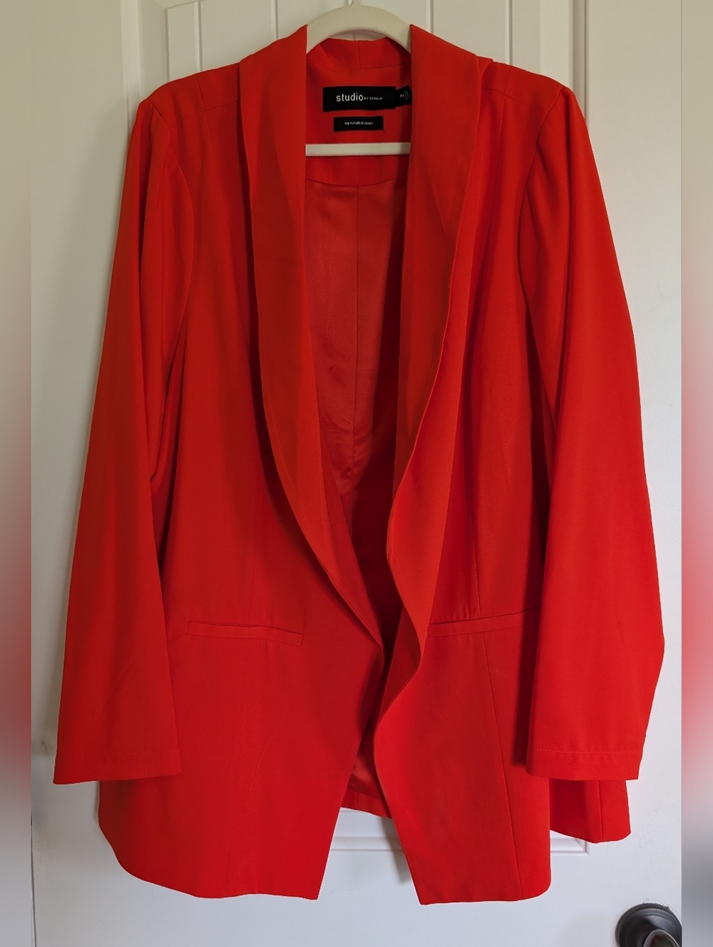 Torrid Orange Blazer Size 2